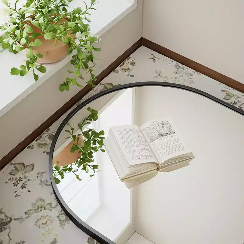 Specchio a terra ad arco 34 X 76 Oversize