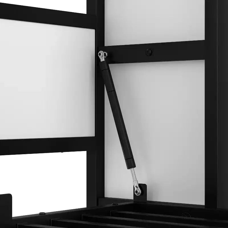 Letto a scomparsa matrimoniale con mensole, letto a muro in metallo dal design pieghevole per piccoli spazi