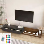 Mobile TV Ramsey allungabile con luci LED e contenitori