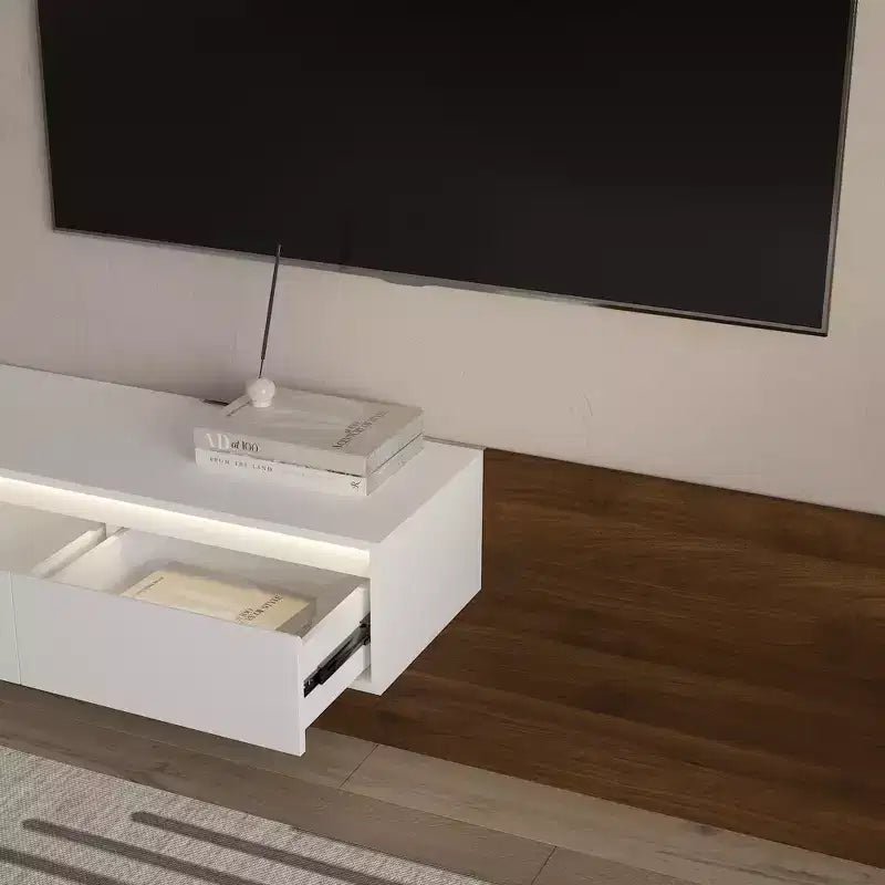 Mobile TV Ramsey allungabile con luci LED e contenitori