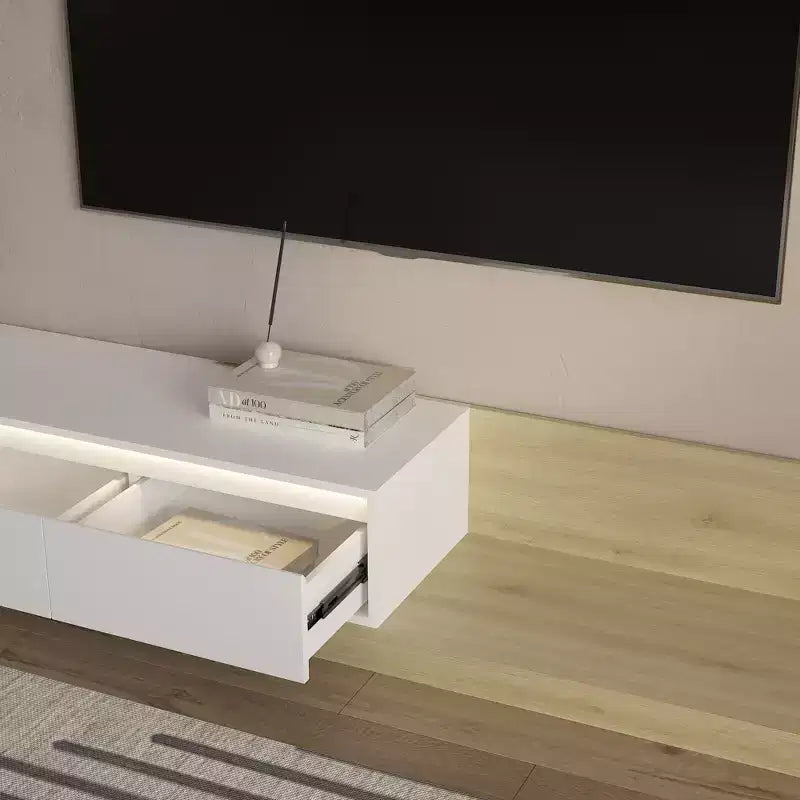 Mobile TV Ramsey allungabile con luci LED e contenitori