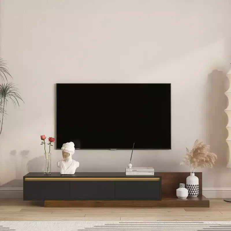 Mobile TV Ramsey allungabile con luci LED e contenitori