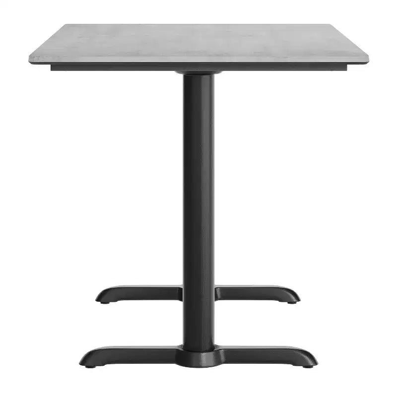 Acadia Tabletop con tecnologia TopGuard HPL e base a X altezza tavolo