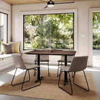 Acadia Tabletop con tecnologia TopGuard HPL e base a X altezza tavolo