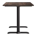 Acadia Tabletop con tecnologia TopGuard HPL e base a X altezza tavolo