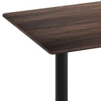 Acadia Tabletop con tecnologia TopGuard HPL e base a X altezza tavolo