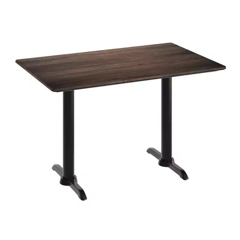 Flash Furniture Acadia Tabletop with TopGuard HPL Technology and Table Height X-Base