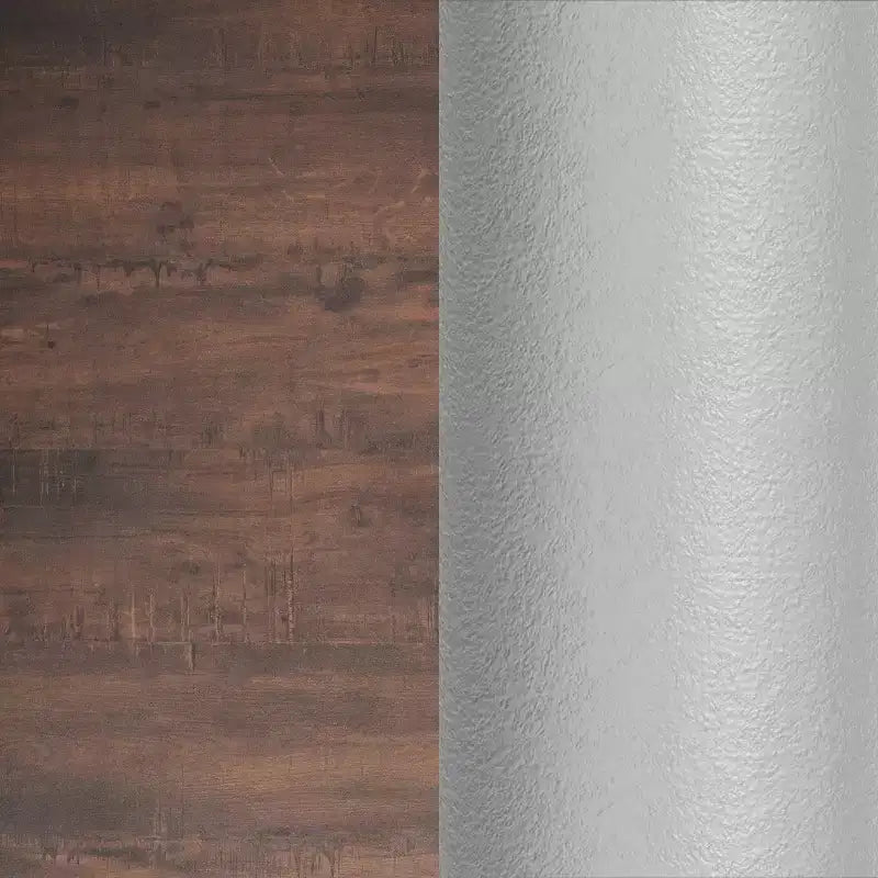 Piano tavolo Acadia per interni ed esterni con tecnologia TopGuard HPL e base per tavolo bistrò in ghisa