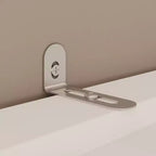 Vetrina Alta Bianca con Illuminazione a LED, Teche in Vetro con Cassetto per Oggetti da Collezione, Libri e Decorazioni Domestiche