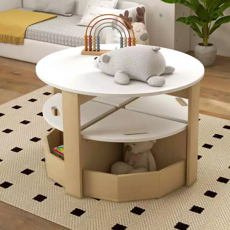 Tavolo e sedie per bambini, set di tavolo e 4 sedie per bambini con contenitore per arte, artigianato, disegno, sala giochi, aula, asilo nido